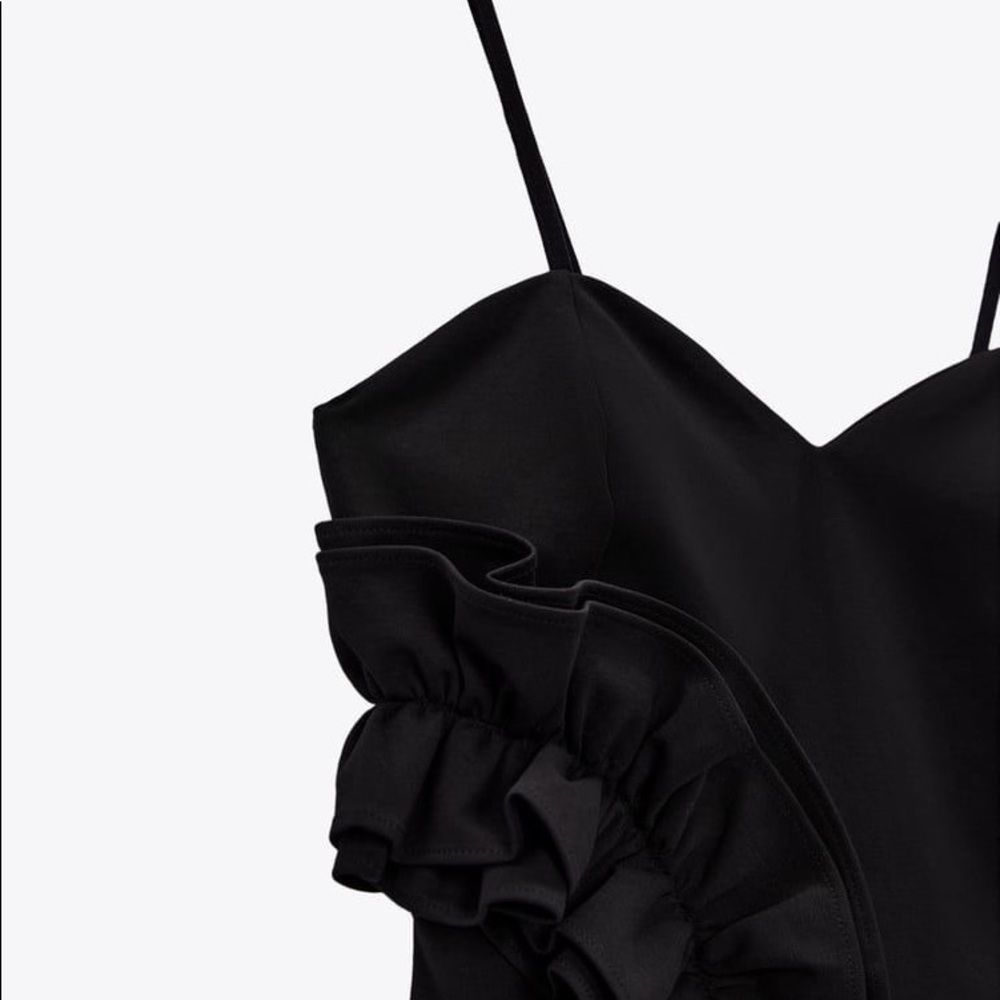 ZARA Ruffle Bodysuit - Picture 13 of 16